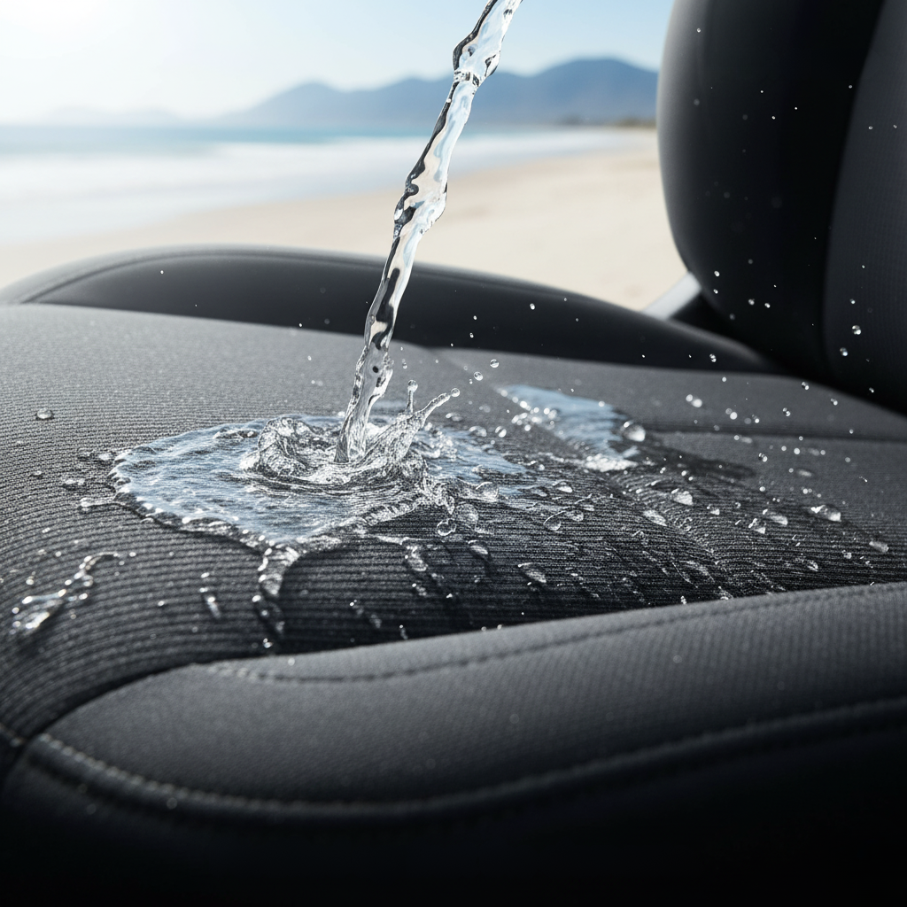 Coating repelling stains